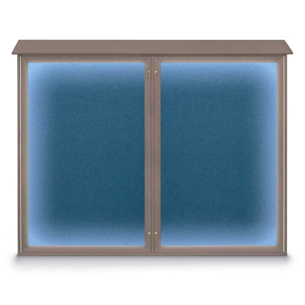 Double Door Enclosed Indoor Letterboard